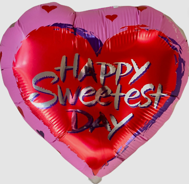 Mylar Balloon | Happy Sweetest Day