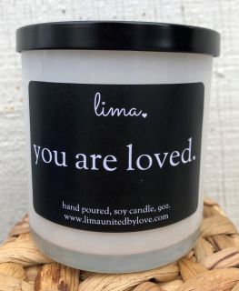 Scented Lima Candle - You Are Loved