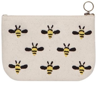 Bee Zipper Pouch