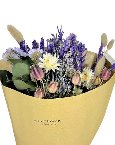 Wildflower Dried Bouquet | Meadow Violet