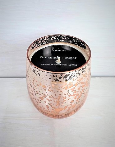 Scented Lima Candle | Rose Gold