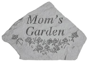 \"Mom\'s Garden\" Deco-Stone