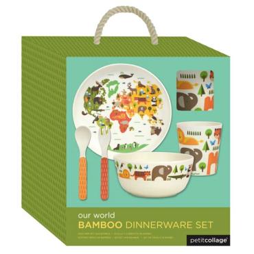 Bamboo Dinnerware Set