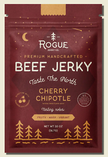 Rouge Jerky Co. Beef Jerky- Cherry Chipotle