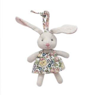 Mini Plush Girl Bunny