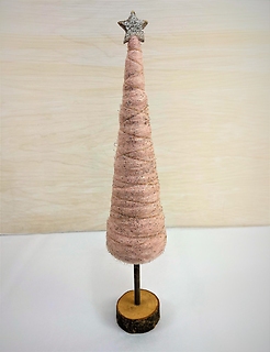 Wool Felt Christmas Tree | Pink