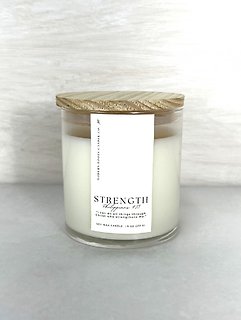 Strength Candle - Palo Santo & Sandalwood