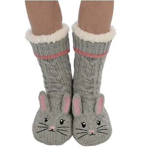 Snoozies Socks | Bunny