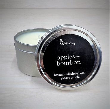 Scented Lima Candle | Apples & Bourbon