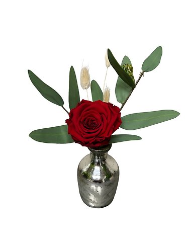 Everlasting Red Rose Bud Vase | Style 1