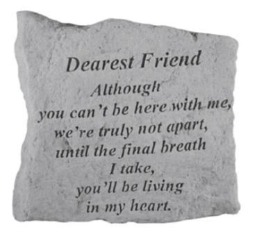 Dearest Friend...