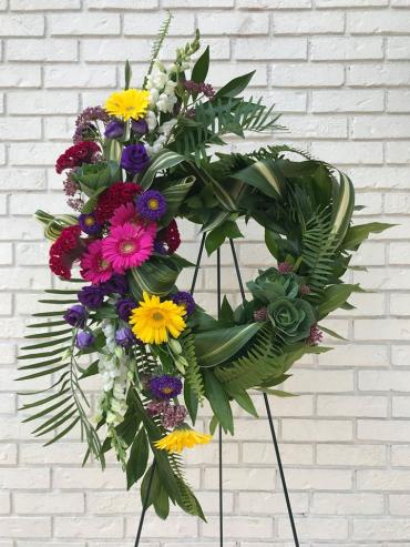 Profoundly Loved Standing Wreath