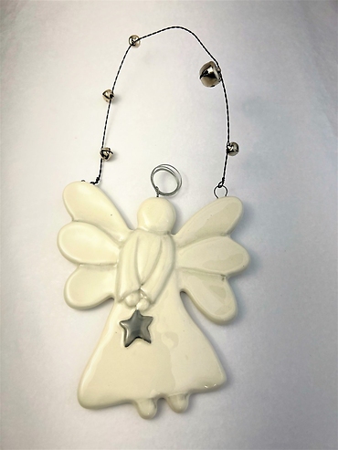 Ceramic Angel Ornament