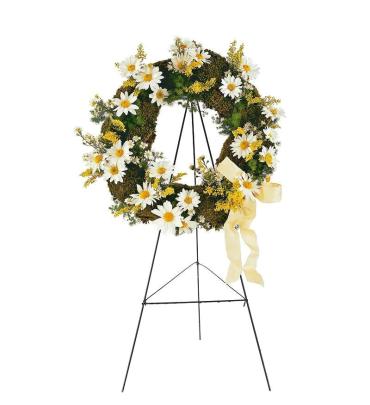 Daisy Glory Standing Wreath