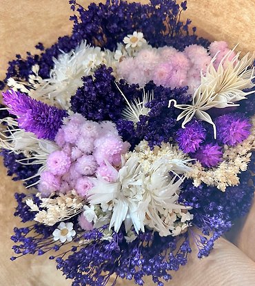 Dried Bouquet | Purple