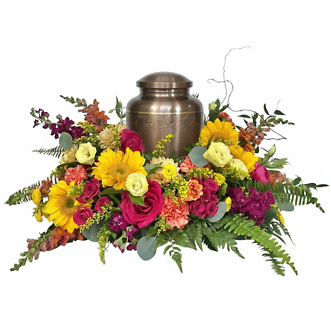 Heaven\'s Sunset Urn Wrap Style 2