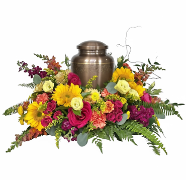 Heaven\'s Sunset Urn Wrap Style 2