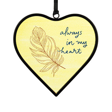 Heart Sun Catcher | Yellow