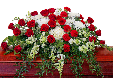 Enduring Strength Casket Spray Style 1