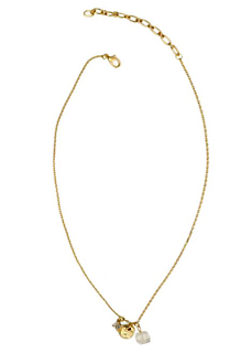 Joy Susan Three Pendant Gold Necklace