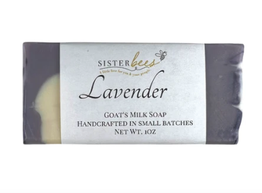 Sister Bees Goat\'s Milk Mini Soap | Lavender