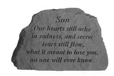 Son, our hearts still ache...