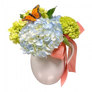 Hydrangea Pitcher