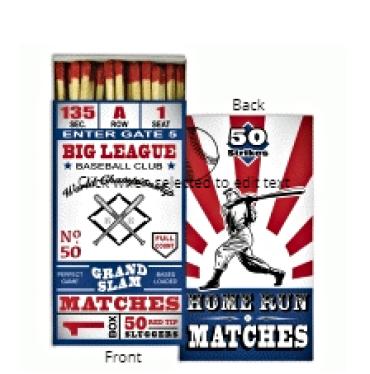 Matches | Vintage Baseball