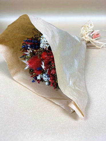 Dried Bouquet | Red White and Blue