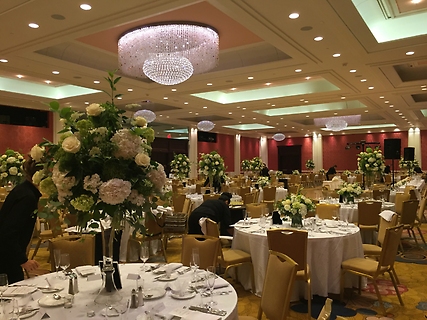 Golden Garden Centerpieces