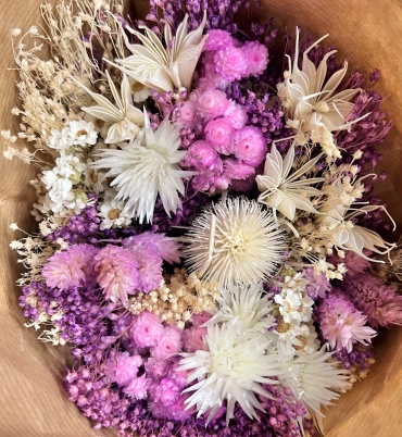 Dried Bouquet | Fuchsia