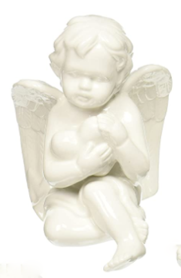 Cherub Angel Holding Heart