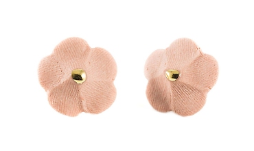 Earrings | Flower Studs - Blush