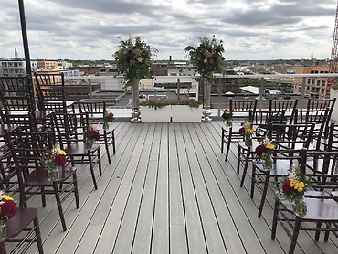 Rachael & Paul\'s Ceremony Setting @ NHM