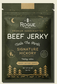 Rouge Jerky Co. Beef Jerky- Signature Hickory