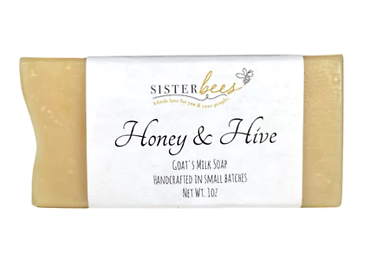 Sister Bees Goat\'s Milk Soap | Honey & Hive