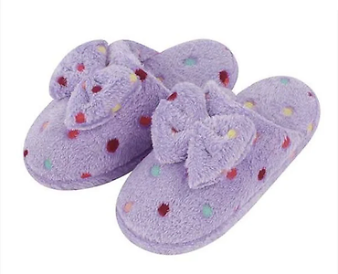 Snoozies Dottie Bow Slippers
