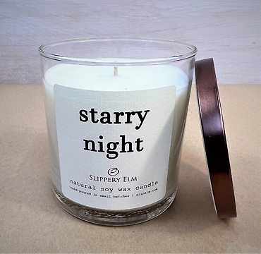 Slippery Elm Candles | Starry Night
