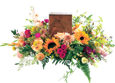 Heaven\'s Sunset Urn Wrap Style 2