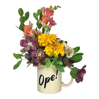 Ope! It\'s flowers.