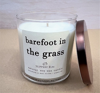 Slippery Elm Candles | Barefoot In The Grass