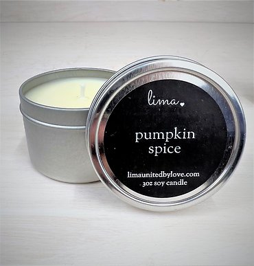 Scented Lima Candle | Pumpkin Spice