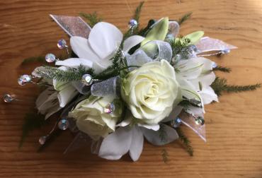 Graceful White Corsage