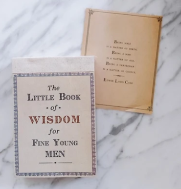 The Little Book of Wisdom for Fine Young Men