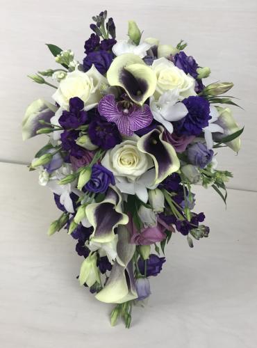 Pretty in Purple Bridal Bouquet
