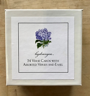 Hydrangea Verse Cards with Easel