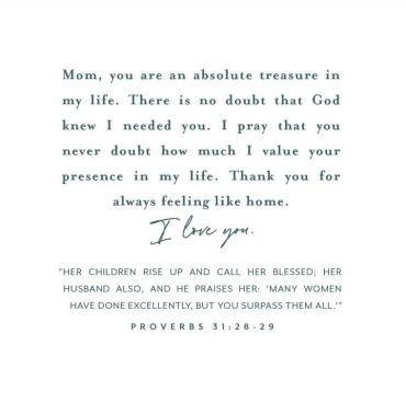 Mom Enclosure Card