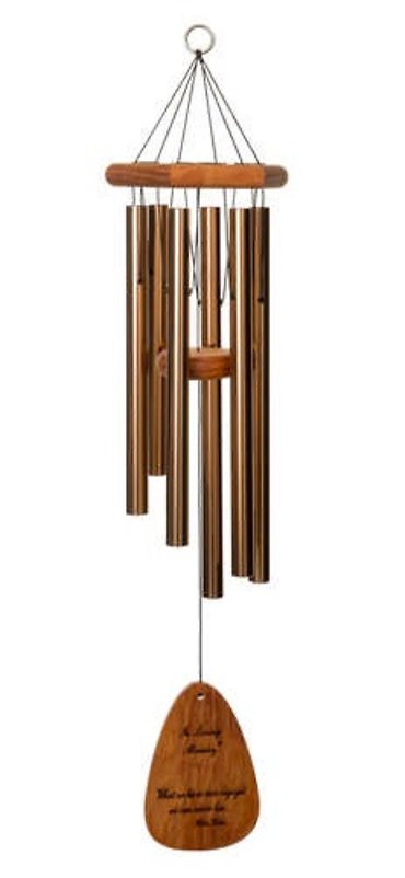 Wind chime 30\"  \'In Loving Memory\'