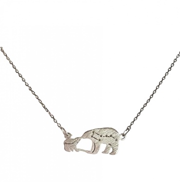 Necklace | Mama Bear (Silver)