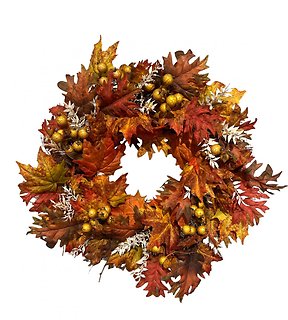 Autumn Leaf Wreath